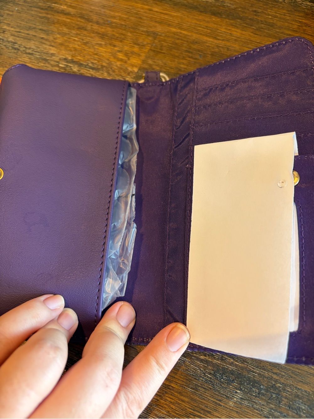 Loungefly Purple Disney Halloween Wallet - Picture 3 of 4